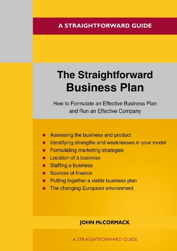 Паперова книга «The Straightforward Business Plan», автор Джон Маккормак - фото №1