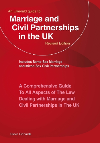 Паперова книга «An Emerald Guide To Marriage And Civil Partnerships In The Uk: New Edition - 2023», автор Стів Річардс - фото №1