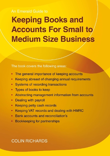 Паперова книга «Keeping Books And Accounts For Small To Medium Size Business: Revised Edition 2023», автор Колін Річардс - фото №1