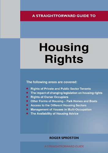 Паперова книга «A Straightforward Guide To Housing Rights: Revised Edition - 2024» - фото №1