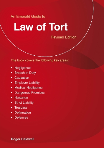 Паперова книга «An Emerald Guide To The Law Of Tort» - фото №1