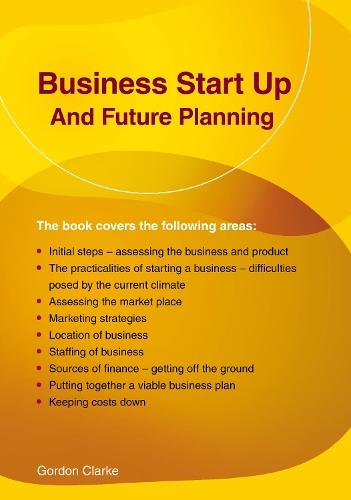 Бумажная книга «Business Start Up And Future Planning», автор Гордон Кларк - фото №1