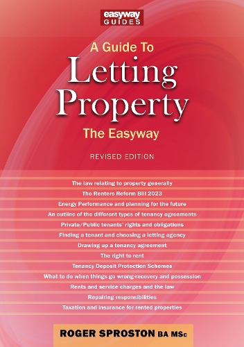 Паперова книга «A Guide to Letting Property: Revised Edition - 2024», автор Роджер Спростон - фото №1