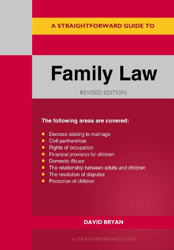Бумажная книга «A Straightforward Guide to Family Law: Revised Edition - 2025», автор Дэвид Брайан - фото №1