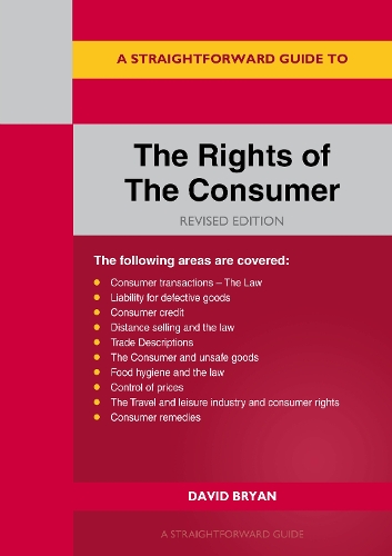 Бумажная книга «A Straightforward Guide to the Rights of the Consumer», автор Дэвид Брайан - фото №1