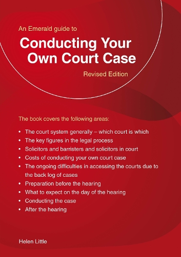 Paper book «Conducting Your Own Court Case: The Complete Guide to Handling Your Own Case in Court- Updated to 2026», author Helen Little - фото №1