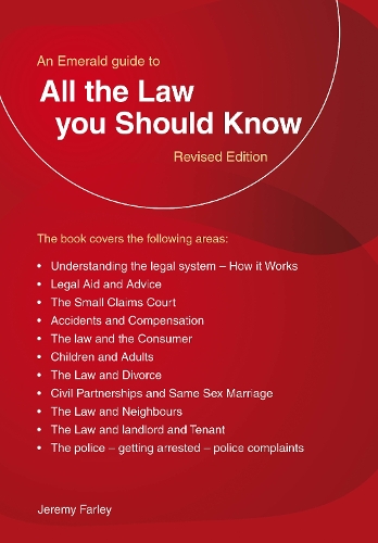 Paper book «All The Law You Should Know: Revised Edition 2026», author Jeremy Farley - фото №1