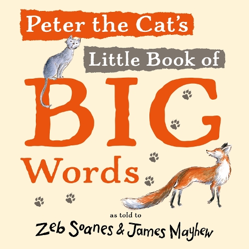 Бумажная книга «Peter the Cat's Little Book of Big Words», автор Зеб Соанес - фото №1