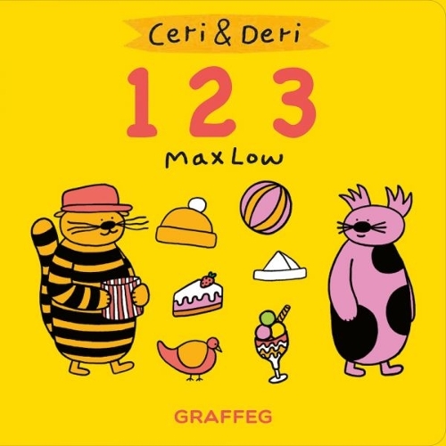 Бумажная книга «Ceri and Deri 123», автор Макс Лоу - фото №1