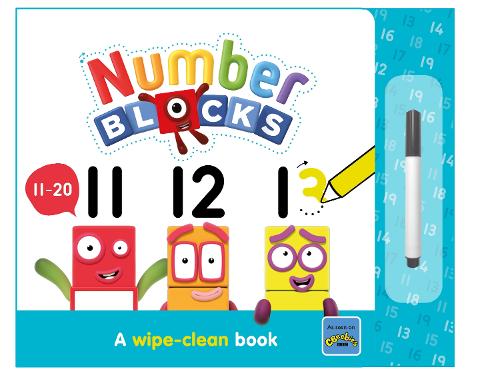 [object Object] «Numberblocks 11-20: A Wipe-Clean Book», автор Numberblocks - фото №1