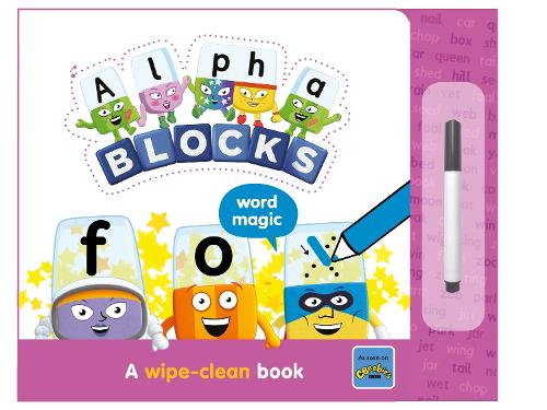 Бумажная книга «Alphablocks Word Magic: A Wipe-Clean Book», автор Alphablocks - фото №1