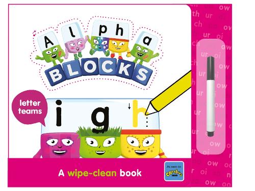 Бумажная книга «Alphablocks Letter Teams: A Wipe-Clean Book», автор Alphablocks - фото №1