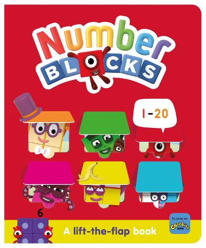 Паперова книга «Numberblocks 1-20: A Lift the Flap Book», автор Numberblocks - фото №1