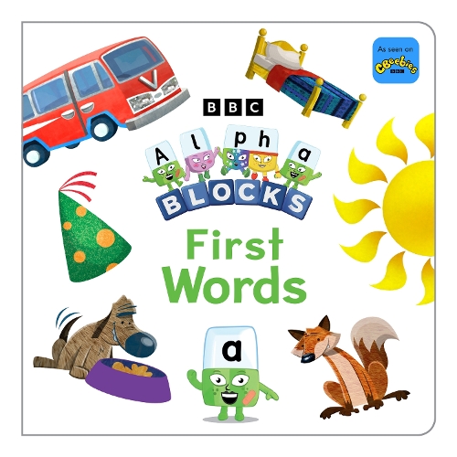 Паперова книга «Alphablocks First Words», автор Alphablocks - фото №1