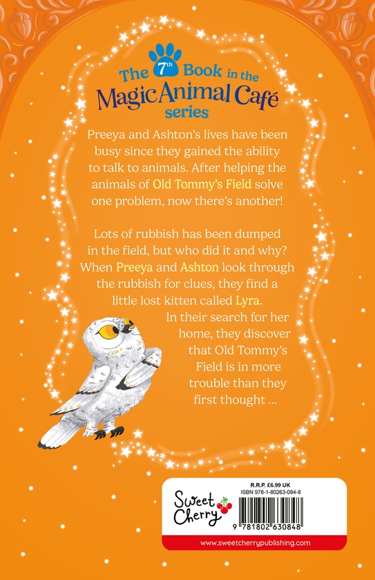 Паперова книга «Magic Animal Cafe: Lyra the Lost Kitten», автор Джо Гласспул - фото №1