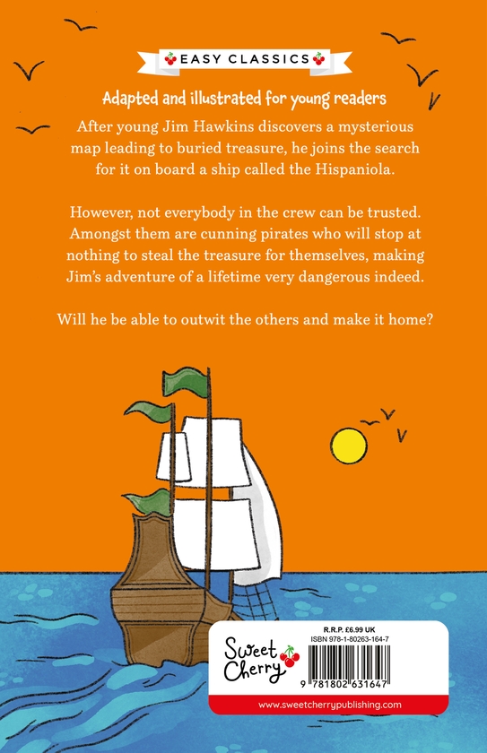 Бумажная книга «Children's Classics: Treasure Island (Easy Classics)», автор Кэтрин Вейч - фото №1