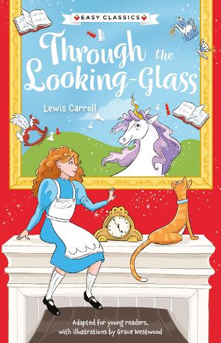 Паперова книга «Children's Classics: Through The Looking-Glass (Easy Classics)», автор Кетрін Вейч - фото №1