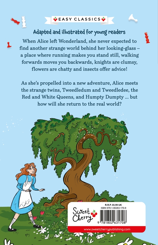 Паперова книга «Children's Classics: Through The Looking-Glass (Easy Classics)», автор Кетрін Вейч - фото №1