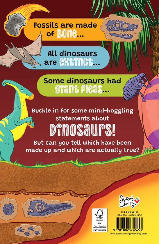 Бумажная книга «Fake or Fact? Dinosaurs», автор Софи Джонс - фото №1