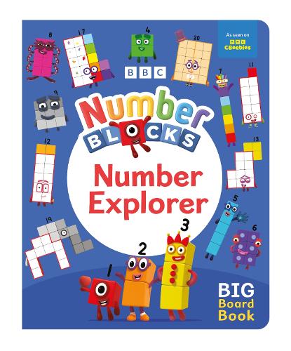 Бумажная книга «Numberblocks Number Explorer: A Big Board Book», автор Numberblocks - фото №1