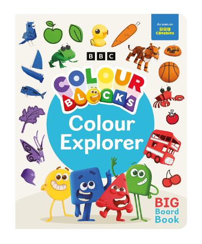 Паперова книга «Colourblocks Colour Explorer: A Big Board Book», автор Колорблокс - фото №1