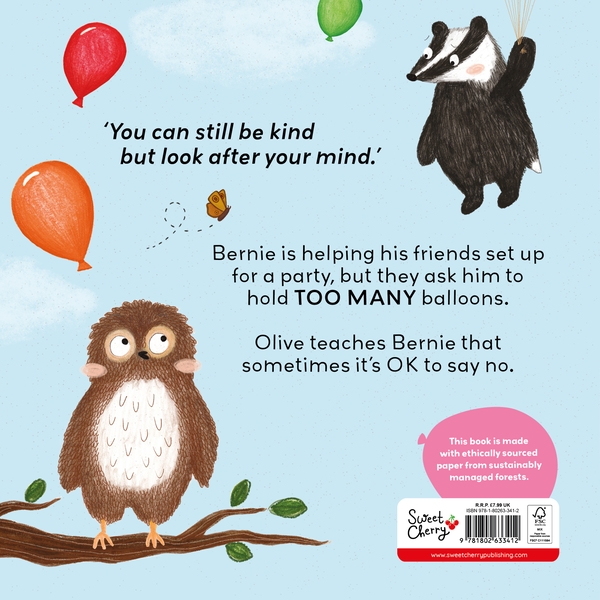 Бумажная книга «Bernie's Balloons», автор Кирсти Топли - фото №1