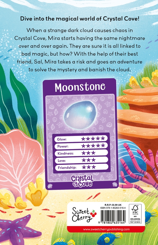 Бумажная книга «Mira and the Moonstone Mystery (Crystal Cove)», автор Рэд - фото №1