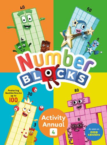 Бумажная книга «Numberblocks Activity Annual 4», автор Numberblocks - фото №1