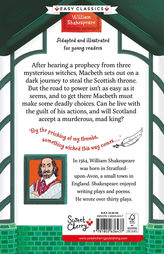 Бумажная книга «Shakespeare: The Tragedy of Macbeth (Easy Classics)», автор Джемма Бардер - фото №1