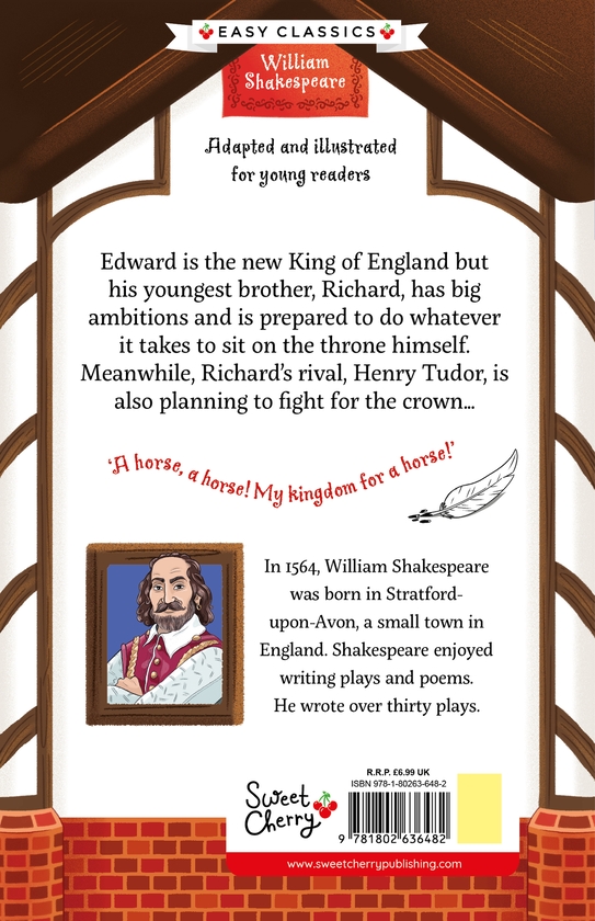 Бумажная книга «Shakespeare: Richard III (Easy Classics)», автор Джемма Бардер - фото №1