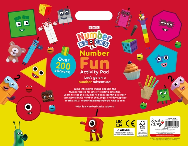 Paper book «Numberblocks Number Fun Mini Activity Pad», author Numberblocks - фото №1