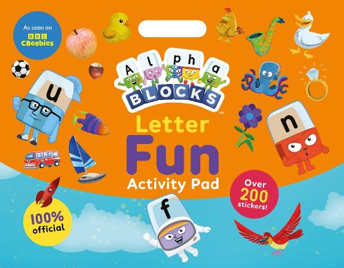 Бумажная книга «Alphablocks Letter Fun Mini Activity Pad», автор Alphablocks - фото №1