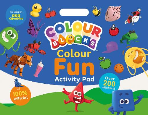 Бумажная книга «Colourblocks Colour Fun Mini Activity Pad», автор Колорблокс - фото №1