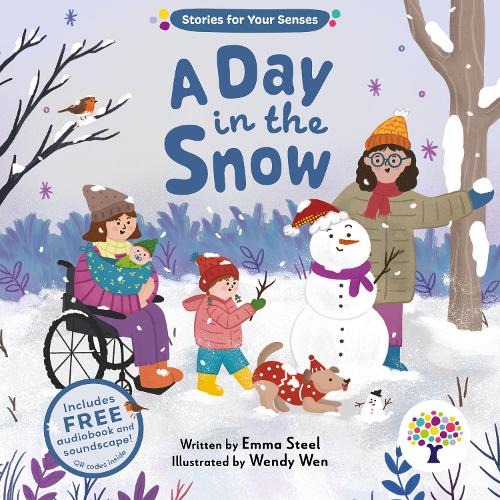 Паперова книга «A Day in the Snow», автор Емма Стіл - фото №1