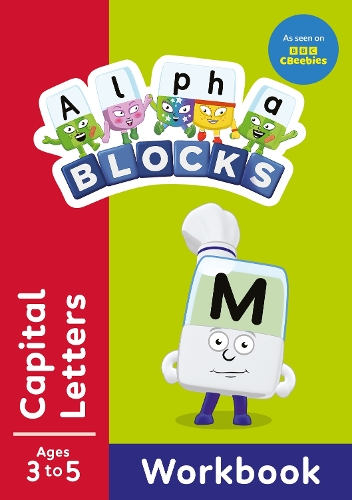 Бумажная книга «Alphablocks Capital Letters (Red Level Workbook)», автор Alphablocks - фото №1
