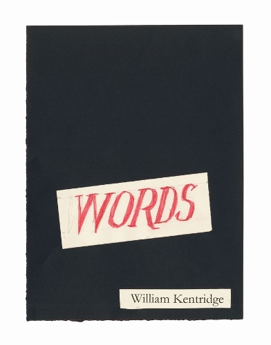 Бумажная книга «Words – A Collation», автор Уильям Кентридж - фото №1