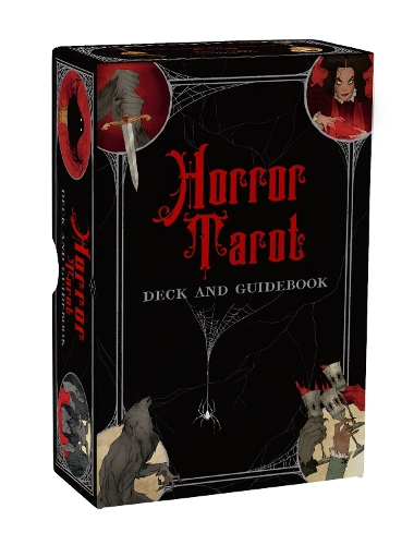 Паперова книга «Horror Tarot Deck and Guidebook», авторів Ебігейл Ларсон, Арія Гміттер, Мінерва Сігель - фото №1