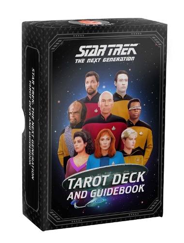 Паперова книга «Star Trek: The Next Generation Tarot Card Deck and Guidebook», автор Торі Шафер - фото №1