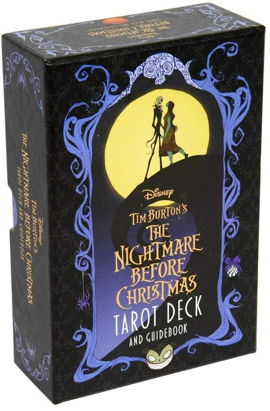 Паперова книга «The Nightmare Before Christmas Tarot Deck and Guidebook», автор Мінерва Сігель - фото №1