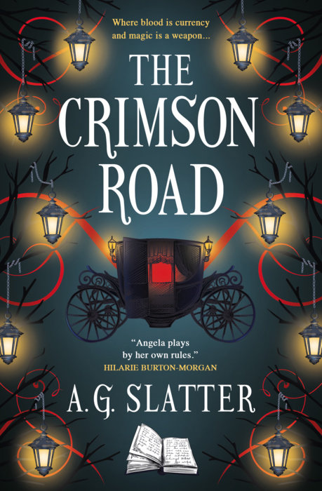Паперова книга «The Crimson Road», автор А. Г. Слеттер - фото №1