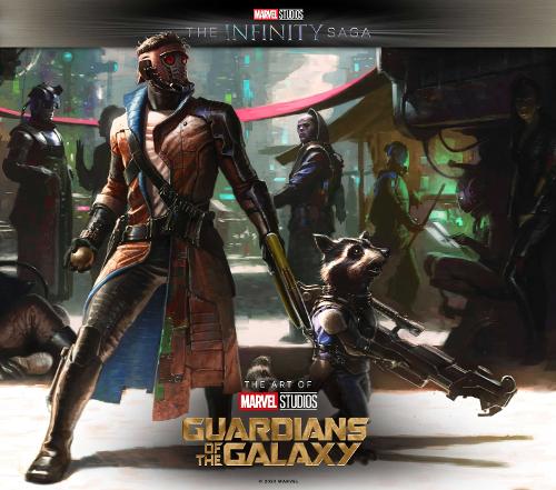 Бумажная книга «Marvel Studios' The Infinity Saga - Guardians of the Galaxy: The Art of the Movie», автор Мари Ярвинс - фото №1