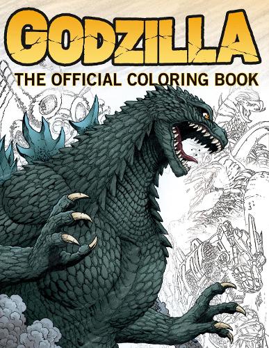 Паперова книга «Godzilla: The Official Coloring Book» - фото №1