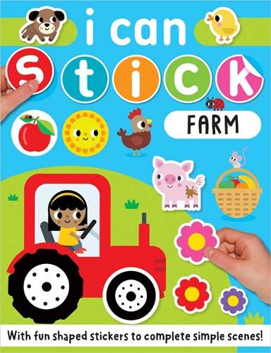 Паперова книга «I Can Stick I Can Stick Farm», автор Make Believe Ideas - фото №1