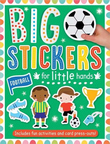 Паперова книга «Big Stickers for Little Hands Football», автор Make Believe Ideas - фото №1