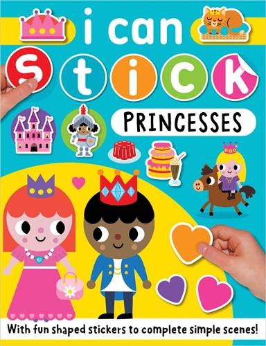 Бумажная книга «I Can Stick Princesses», автор Make Believe Ideas - фото №1