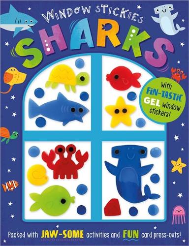 Паперова книга «Window Stickies Ocean Friends», автор Make Believe Ideas - фото №1