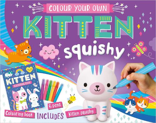 Бумажная книга «Colour Your Own Colour Your Own Kitten Squishy», автор Александра Робинсон - фото №1