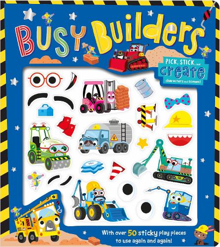 Бумажная книга «Busy Builders», автор Александра Робинсон - фото №1