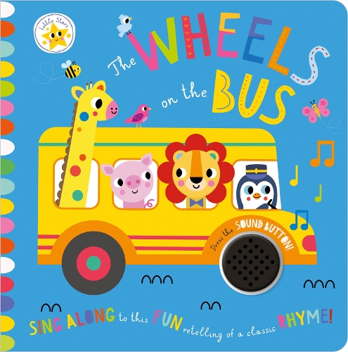 Паперова книга «Little Stars: The Wheels on the Bus», автор Крісті Гейнсбі - фото №1
