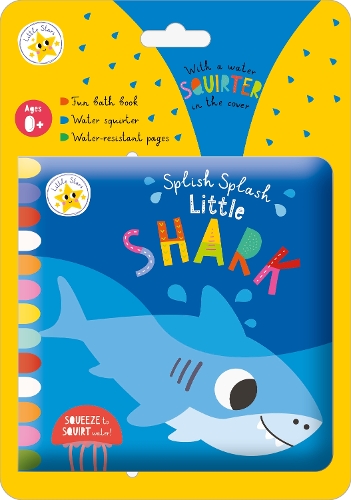 Паперова книга «Splish Splash Little Shark», автор Крісті Гейнсбі - фото №1